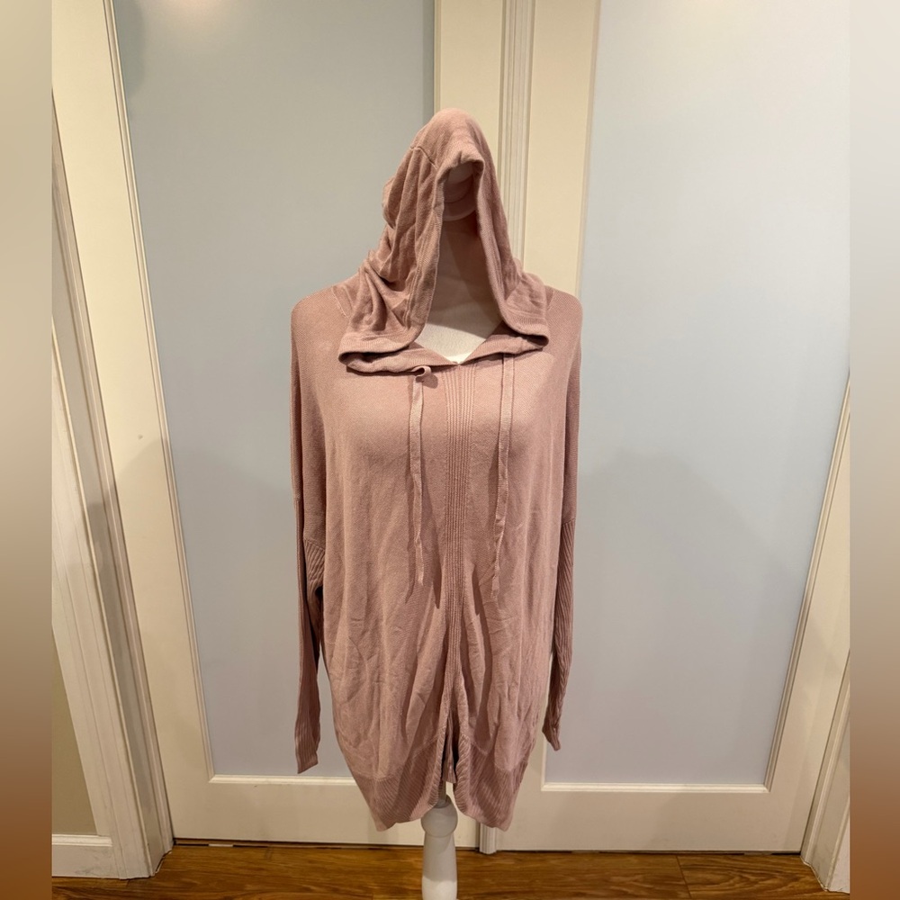 Stitchdrop Blush Knit Hoodie